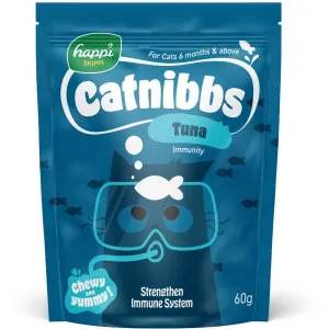 35% OFF: Happi Skippi Catnibbs Tuna Cat Treats 60g