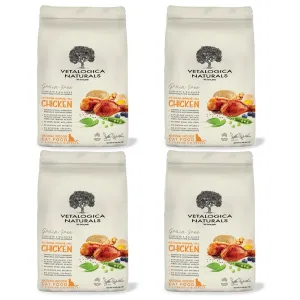 4 x 100g Vetalogica Naturals Grain Free Chicken Indoor Adult Cat Food Samples