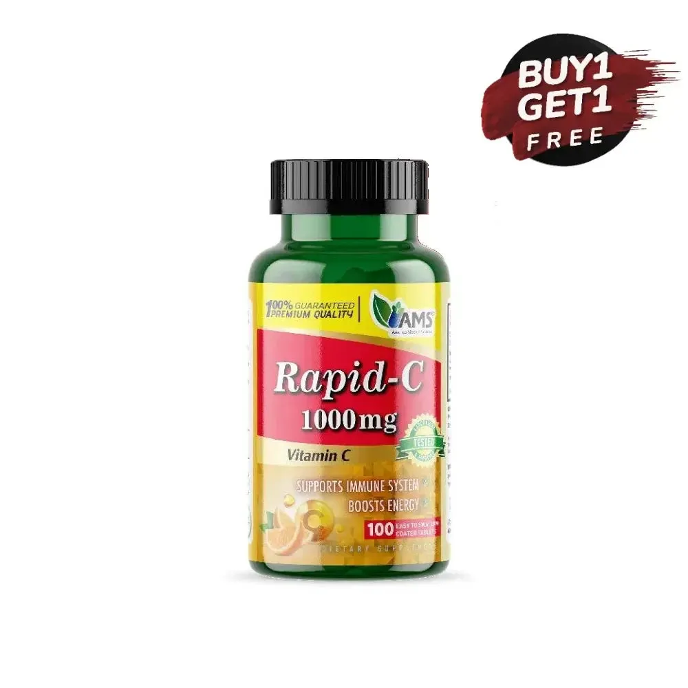 AMS Rapid C 1000mg Tabs 100s