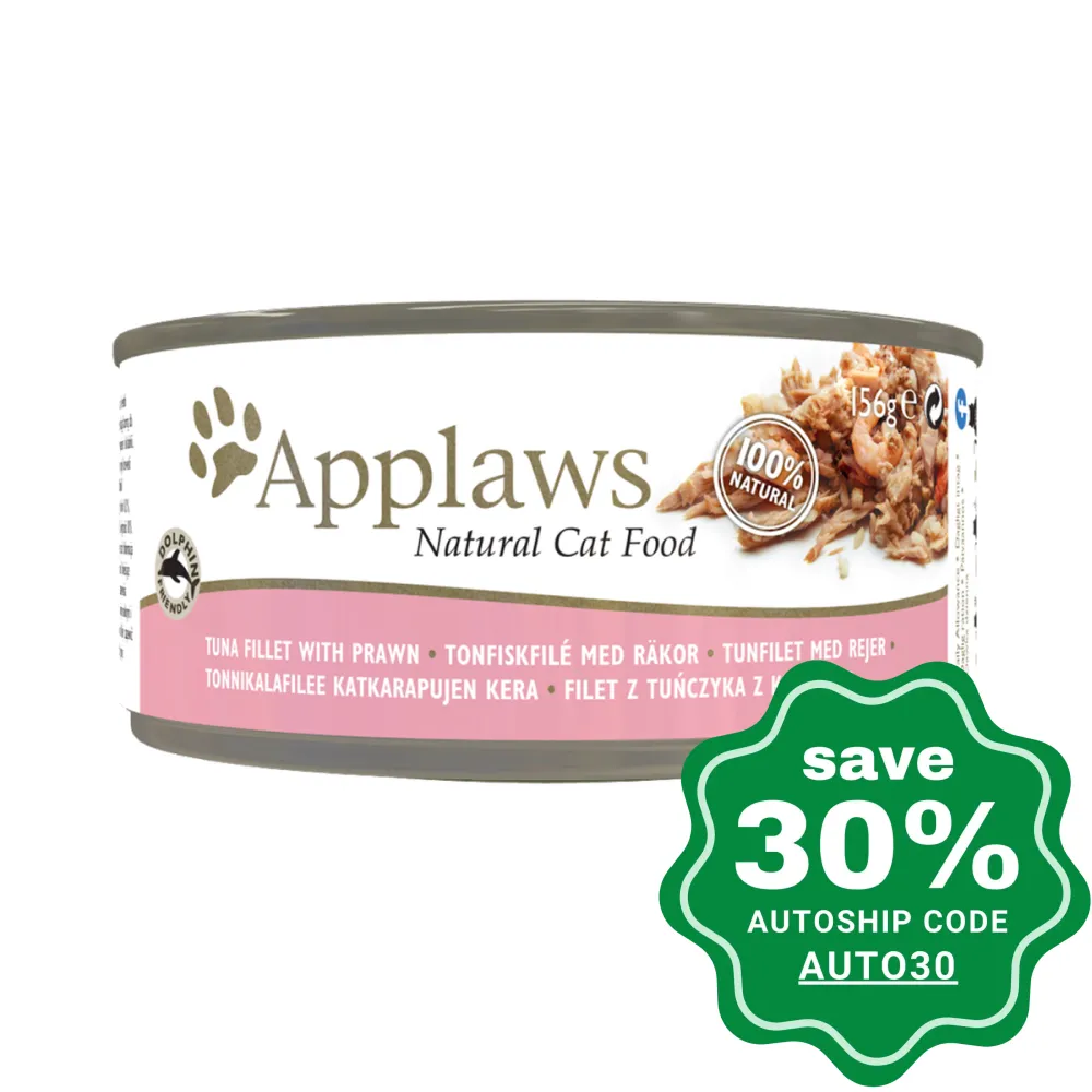 Applaws - Tuna Fillet with Prawn Canned Cat Food - 156G
