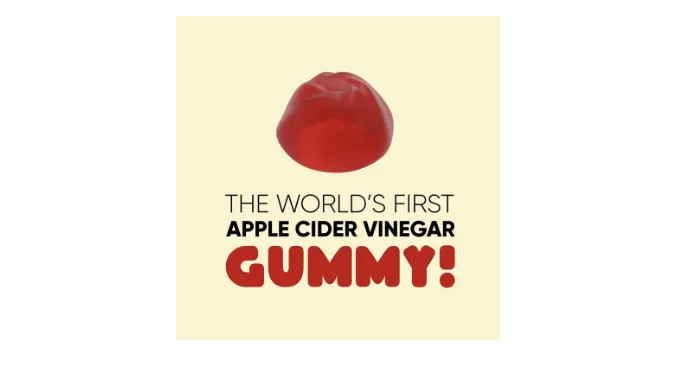 Apple Cider Vinegar Gummy Vitamins by Goli Nutrition - Immunity & Detox - (1 Pack, 60 Count, with The Mother, Gluten-Free, Vegan, Vitamin B9, B12, Beetroot, Pomegranate)