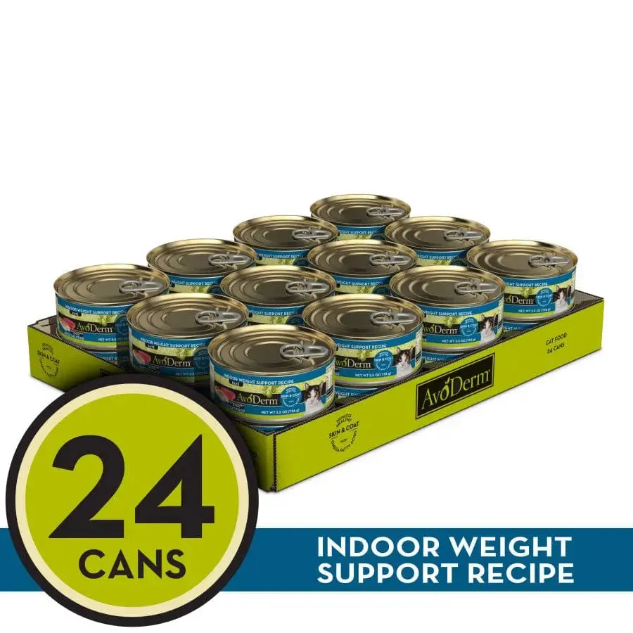 AvoDerm Natural Indoor Weight Support Recipe Wet Cat Food