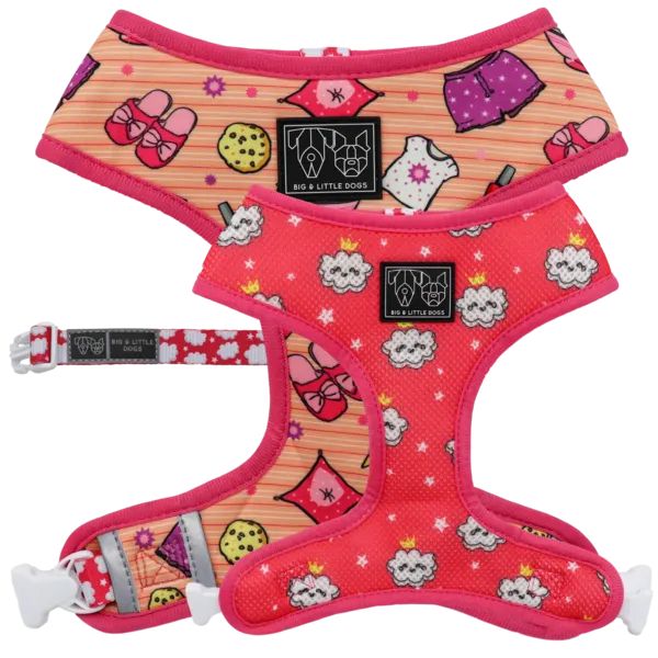Big & Little Dogs Reversible Dog Harness - Slumber Party