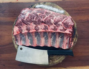 Bison Prime Rib (Bone-in)