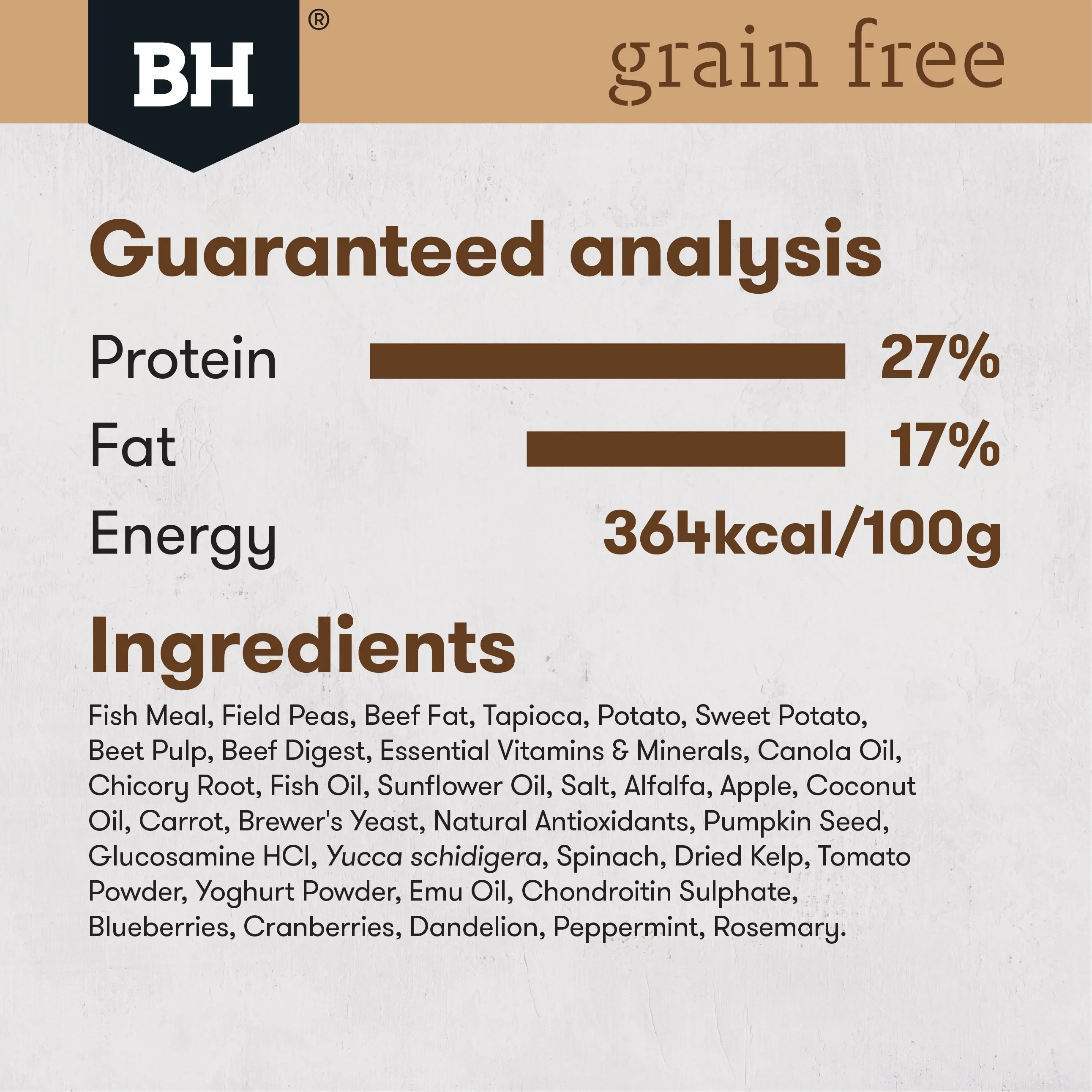 Black Hawk Puppy Grain Free Ocean Fish Dry Dog Food
