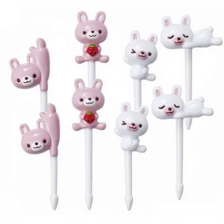 Bunny Rabbit Food Picks