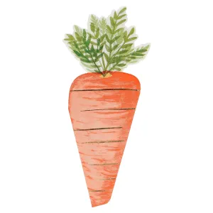 CARROT DIE-CUT NAPKINS