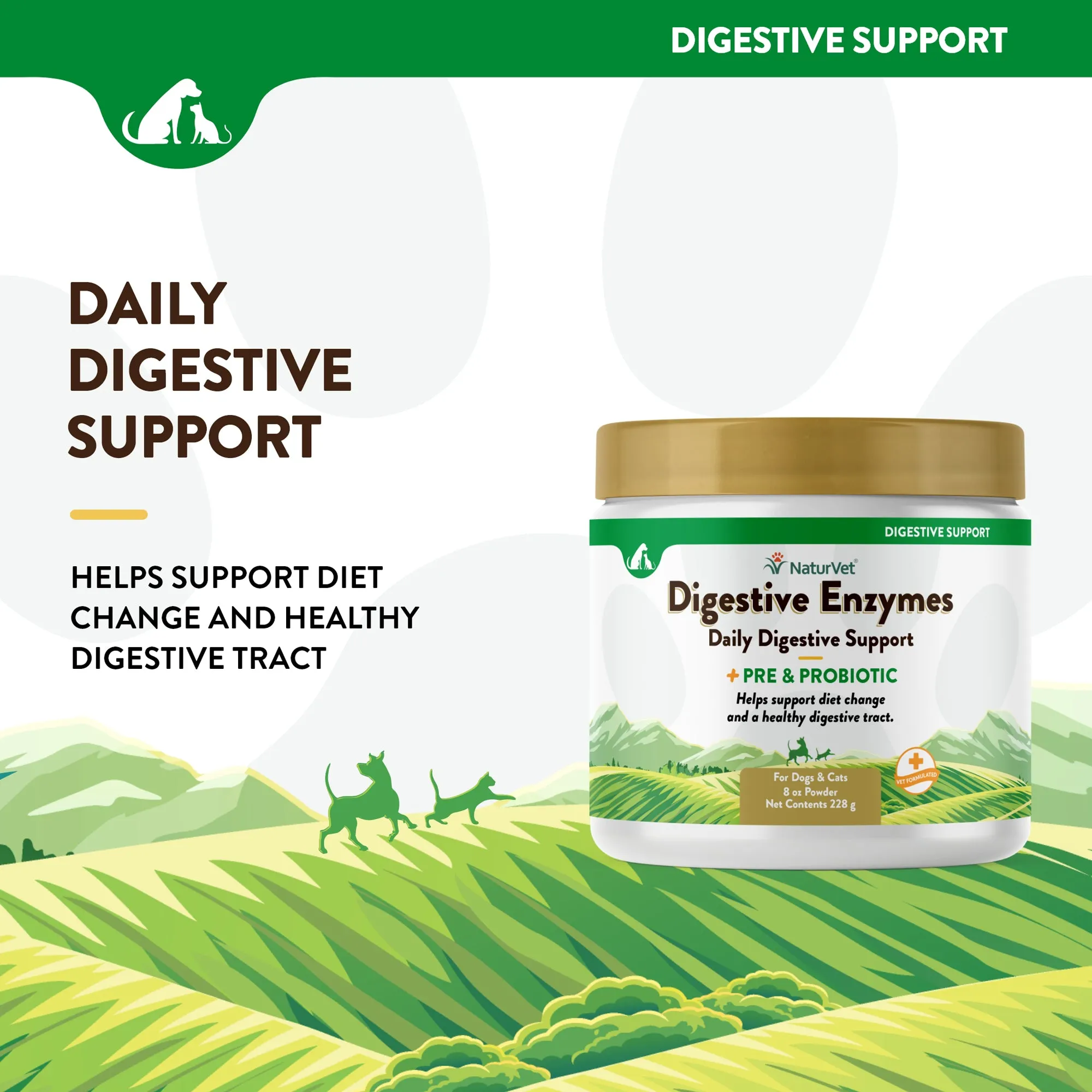 Digestive Enzymes Powder with Prebiotics & Probiotics