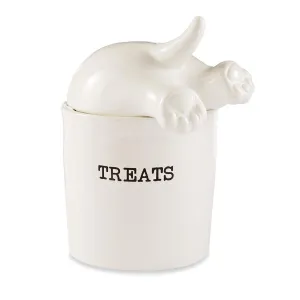 Dog Tail Treat Canister