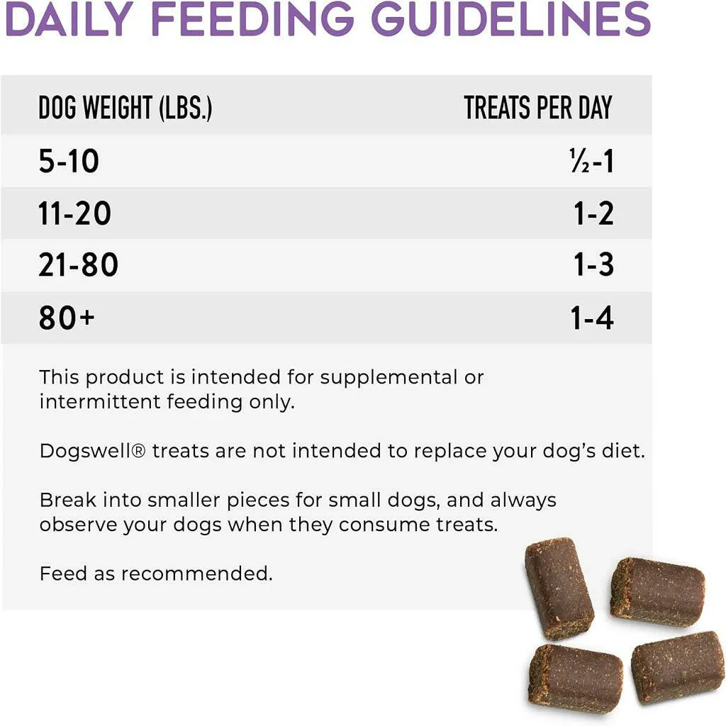 Dogswell Skin & Coat Soft & Chewy Salmon Flavored Treats for Dogs 14 oz
