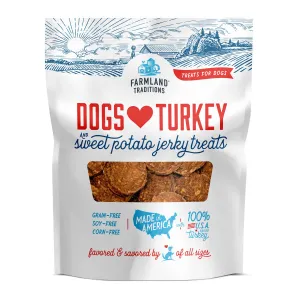 Farmland Traditions Dogs Love Turkey & Sweet Potato Dog Treats 6oz
