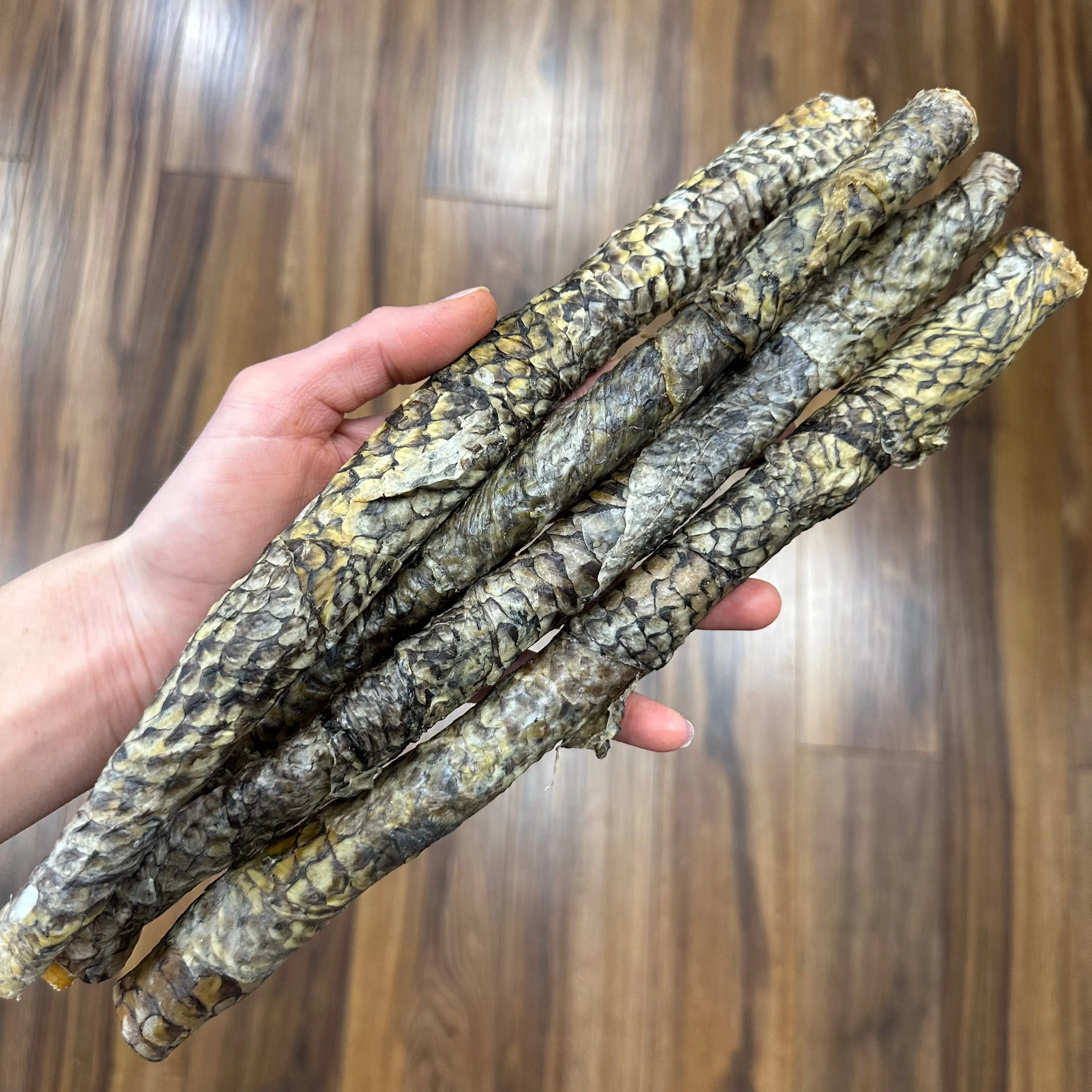Fish Skin wrapped Beef Cheek