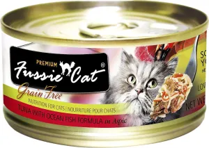 Fussie Cat Premium Tuna with Ocean Fish Formula in Aspic Grain-Free Wet Cat Food