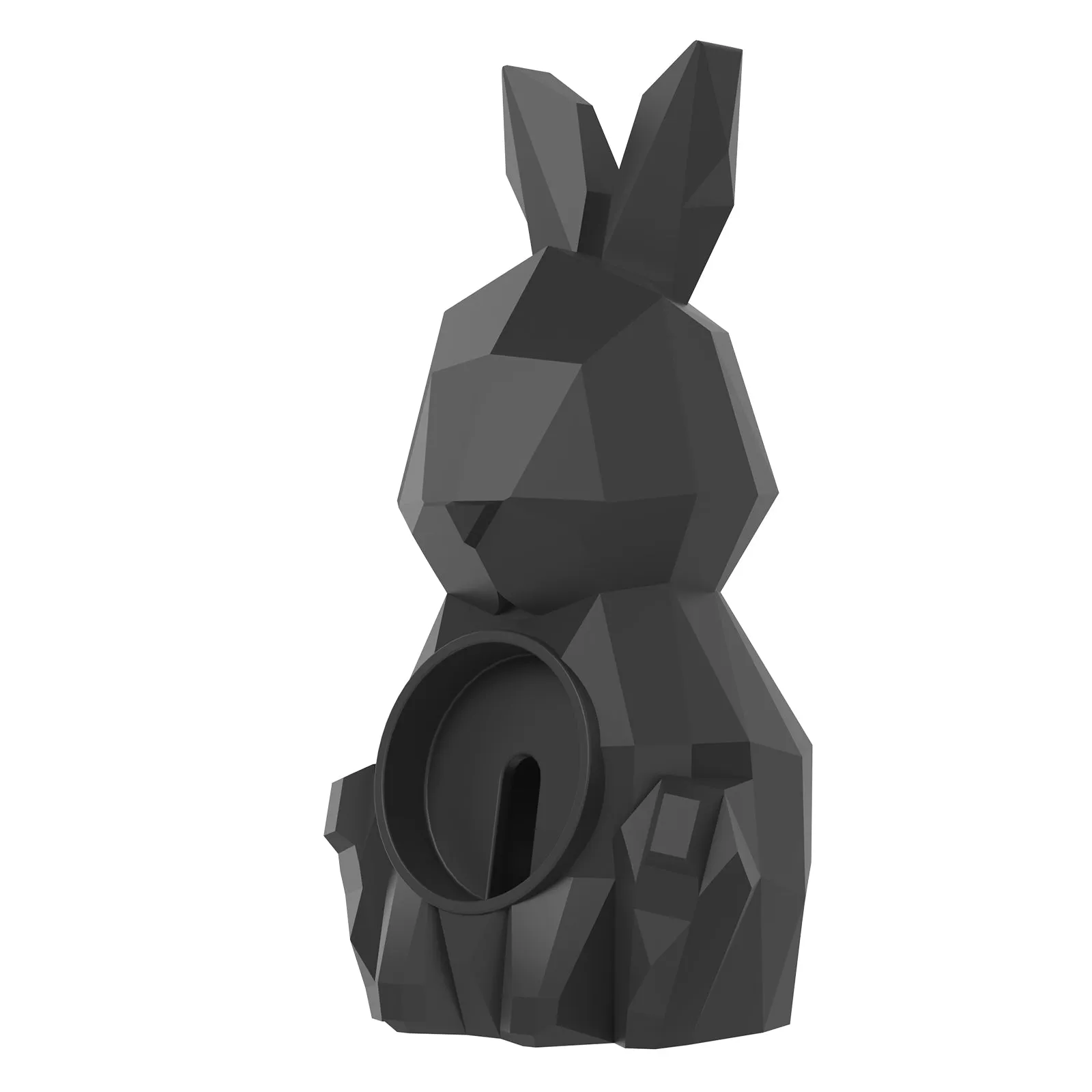 Geometric Rabbit Design Charger Stand for Apple Watch - Compatible with iWatch Series 1-8 / 38mm-45mm, Supports Night Stand Mode