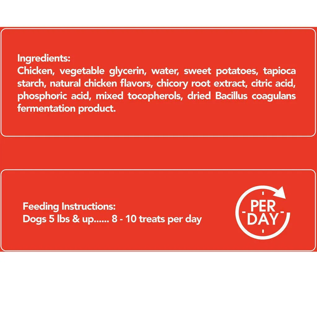 Get Naked Biteables Functional Digestive Health Real Chicken Recipe Dog Treats, 6-oz bag
