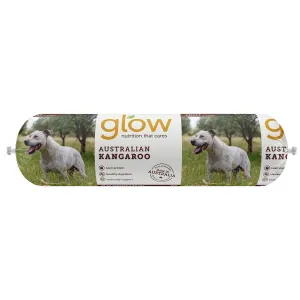 Glow Adult Australian Kangaroo Cooked Dog Roll 2kg