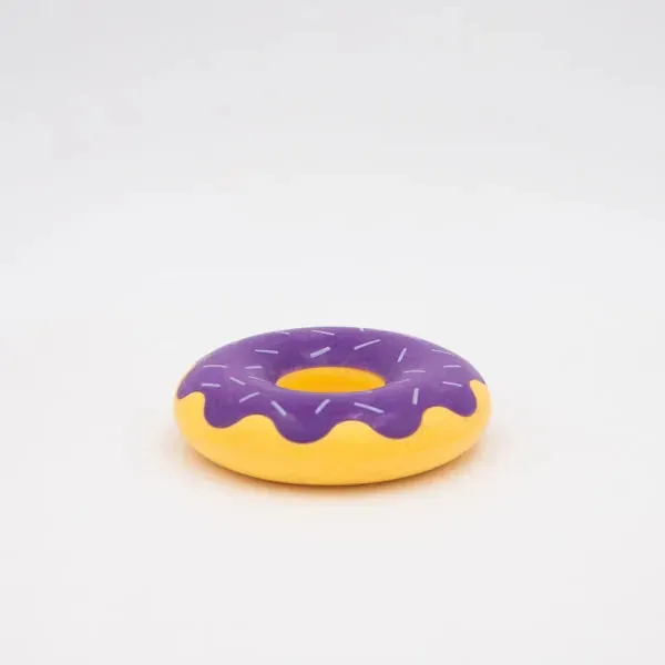 Halloween ZippyTuff Donutz Dog Chew Toy - Grape Jelly