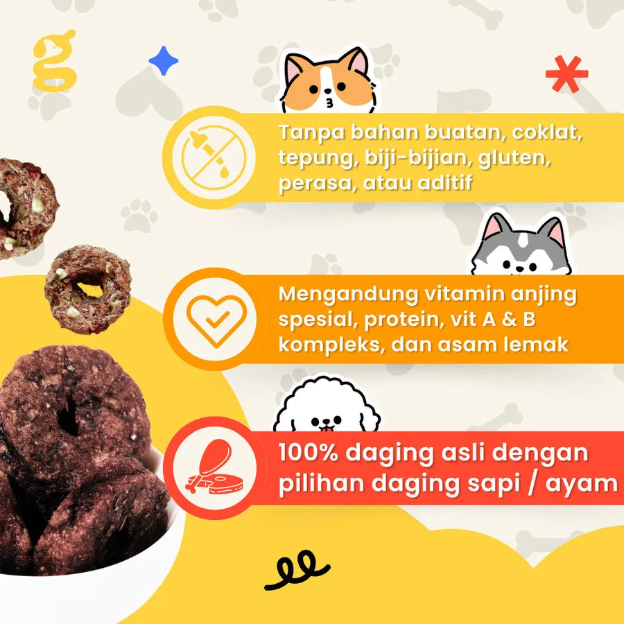 Healthy Dog Donuts Lamb Dog Treats