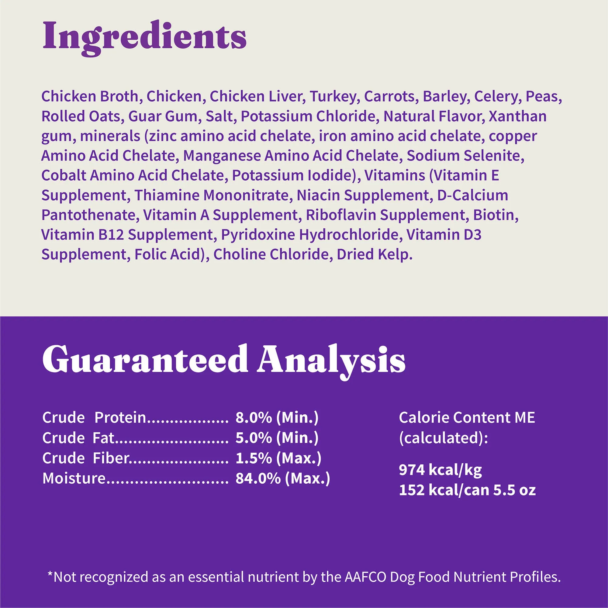 Healthy Grains Chicken Recipe Adult Wet Dog Food, 5.5 oz can (case of 12)