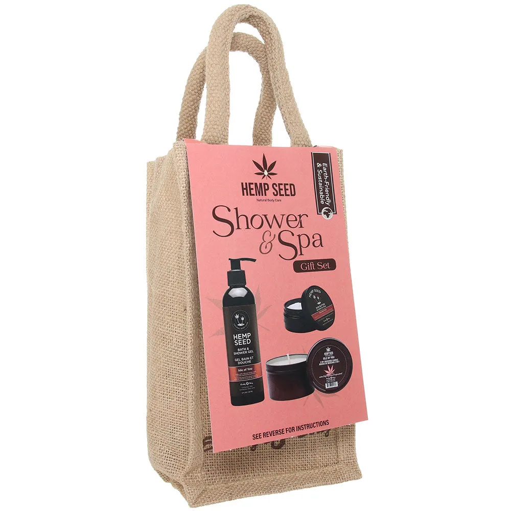 Hemp Seed Shower & Spa Gift Set in Isle of You