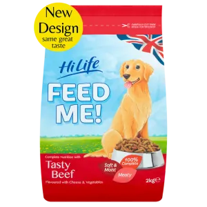 Hi-life Moist Menus Beef & Cheese 6kg Dog Food