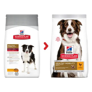 Hill's Science Plan Healthy Mobility Medium Adult 1  Dry Dog Food - Chicken