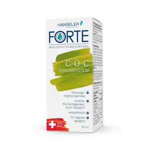 HÄNSELER FORTE immunostimulant based on turmeric and boswellia extract, 50 ml.