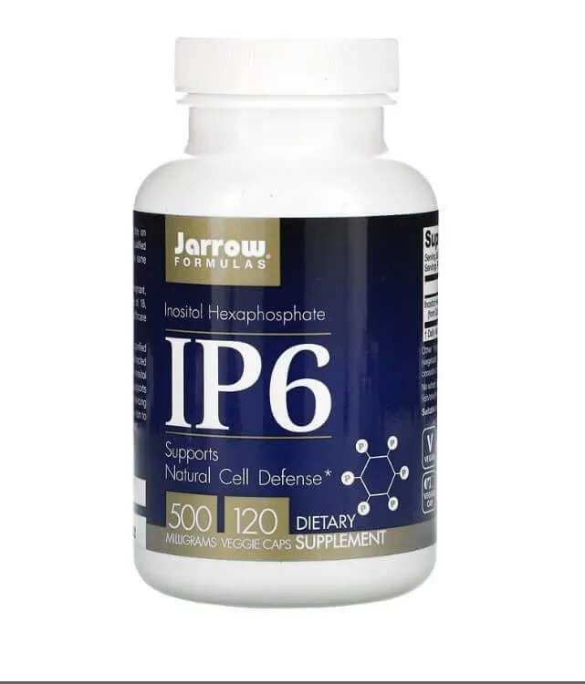 IP6, Inositol Hexaphosphate, 500 mg, 120 Veggie Caps, Jarrow Formulas