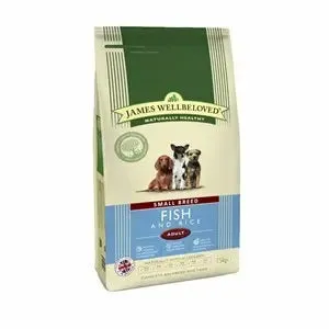 James Wellbeloved Dog Adult Small Breed Fish & Rice - Various Sizes