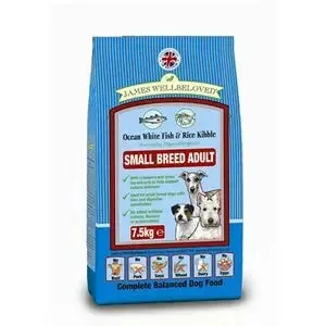 James Wellbeloved Dog Adult Small Breed Fish & Rice - Various Sizes