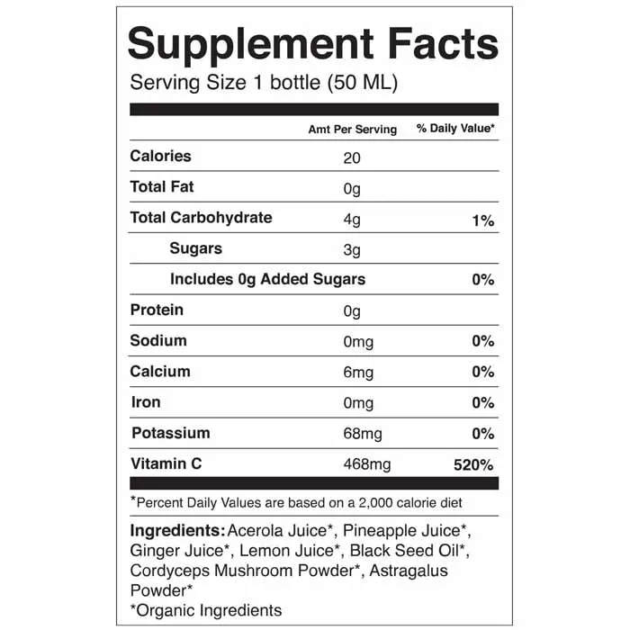 Kor Shots - Immune Shot, 1.7oz