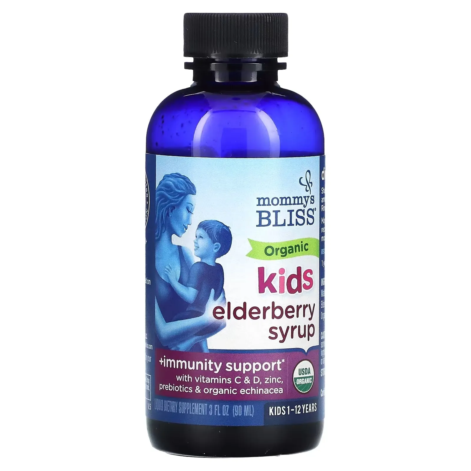 Mommy's Bliss Organic Elderberry Syrup to Boost Immunity