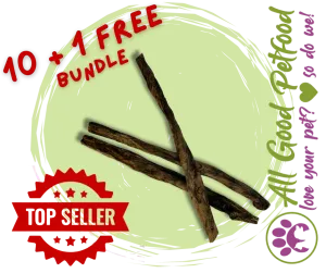 NATURA 30cm XL Bully Sticks Bundle - 10   1 FREE!