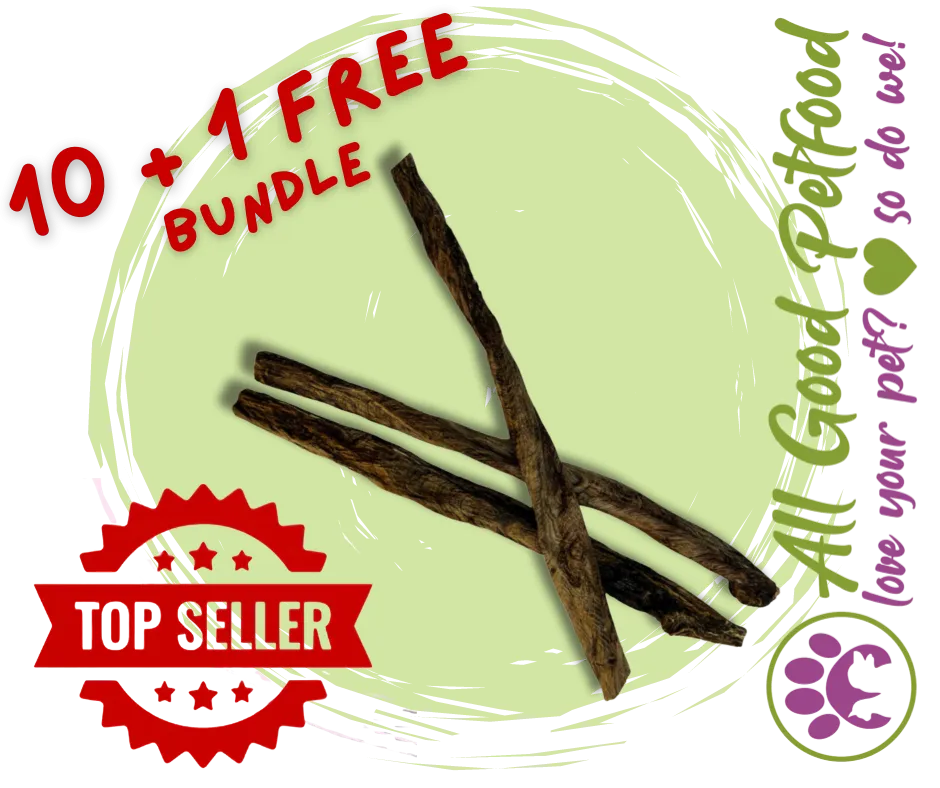 NATURA 30cm XL Bully Sticks Bundle - 10   1 FREE!