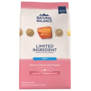 Natural Balance LID Salmon & Brown Rice Dry Puppy Food