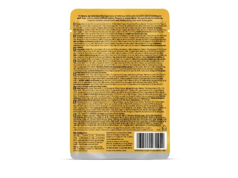 Naturo Adult Dog Food Grain & Gluten Free Chicken in Herb Gravy 100g x 12
