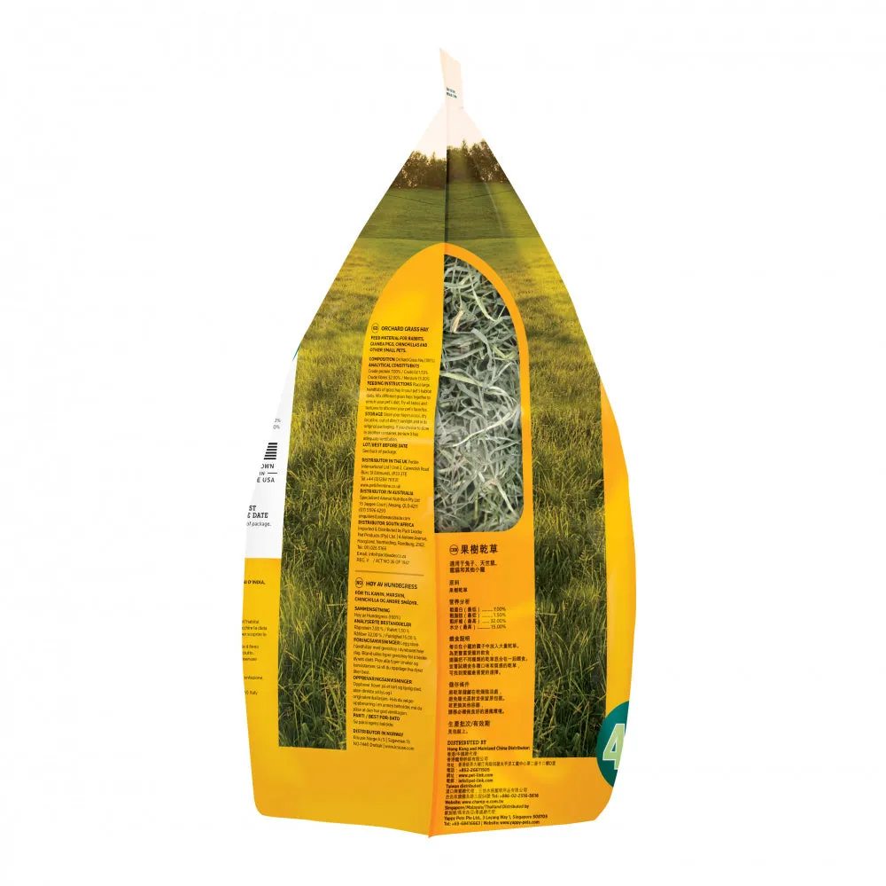 Oxbow Animal Health Orchard All Natural Grass Hay for Chinchillas Rabbits Guinea Pigs Hamsters & Gerbils