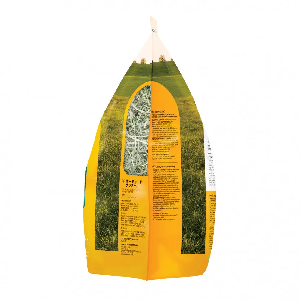 Oxbow Animal Health Orchard All Natural Grass Hay for Chinchillas Rabbits Guinea Pigs Hamsters & Gerbils