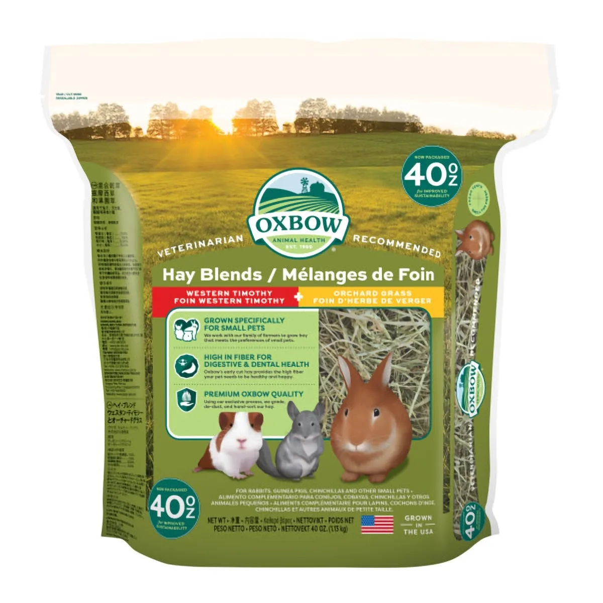 Oxbow Hay Blends Timothy and Orchard Grass