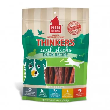 Plato Duck Thinker Dog Treats