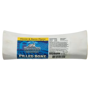 Redbarn Large Filled Bone Cheese N’ Bacon Flavor 5oz