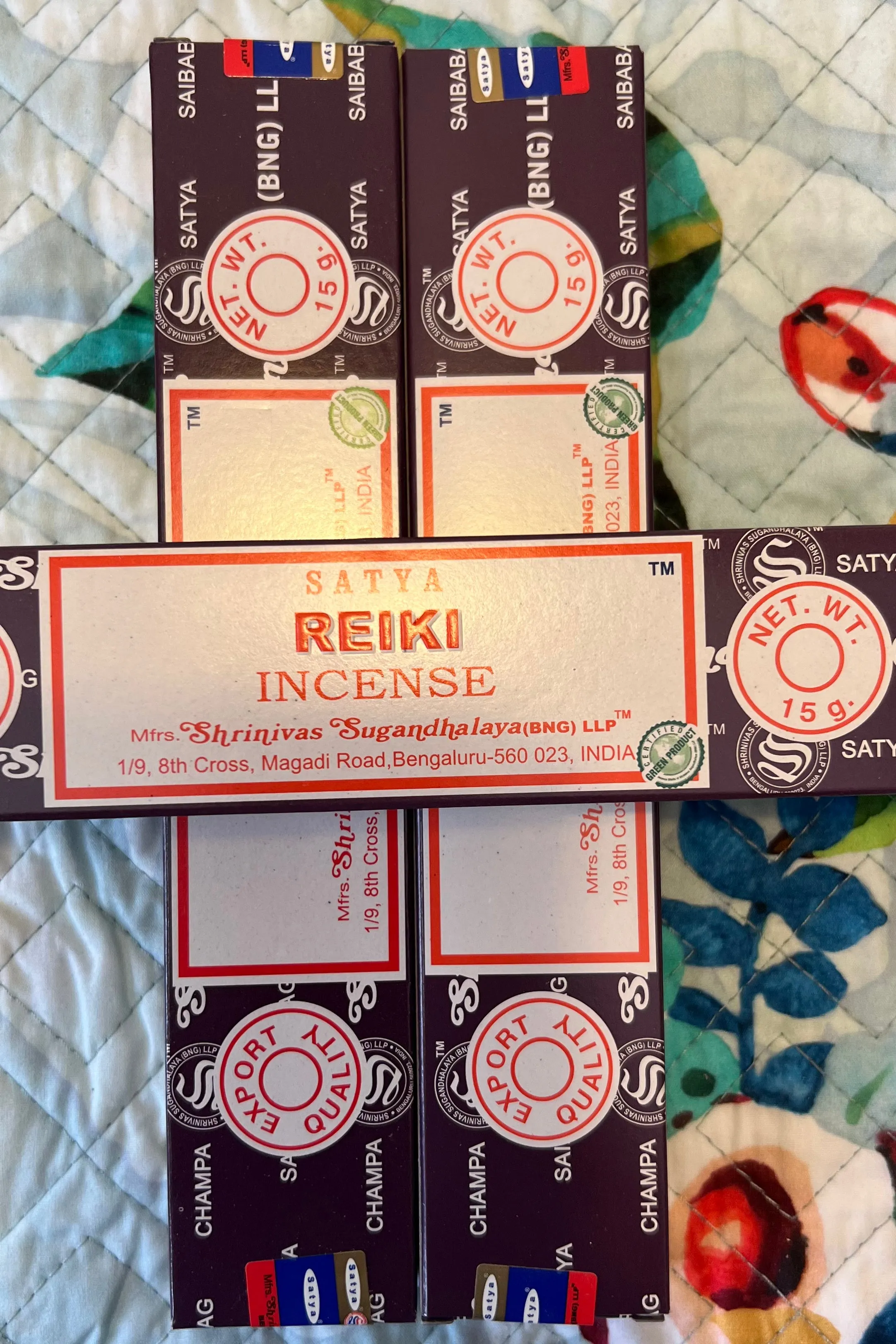 REIKI INCENSE x 3