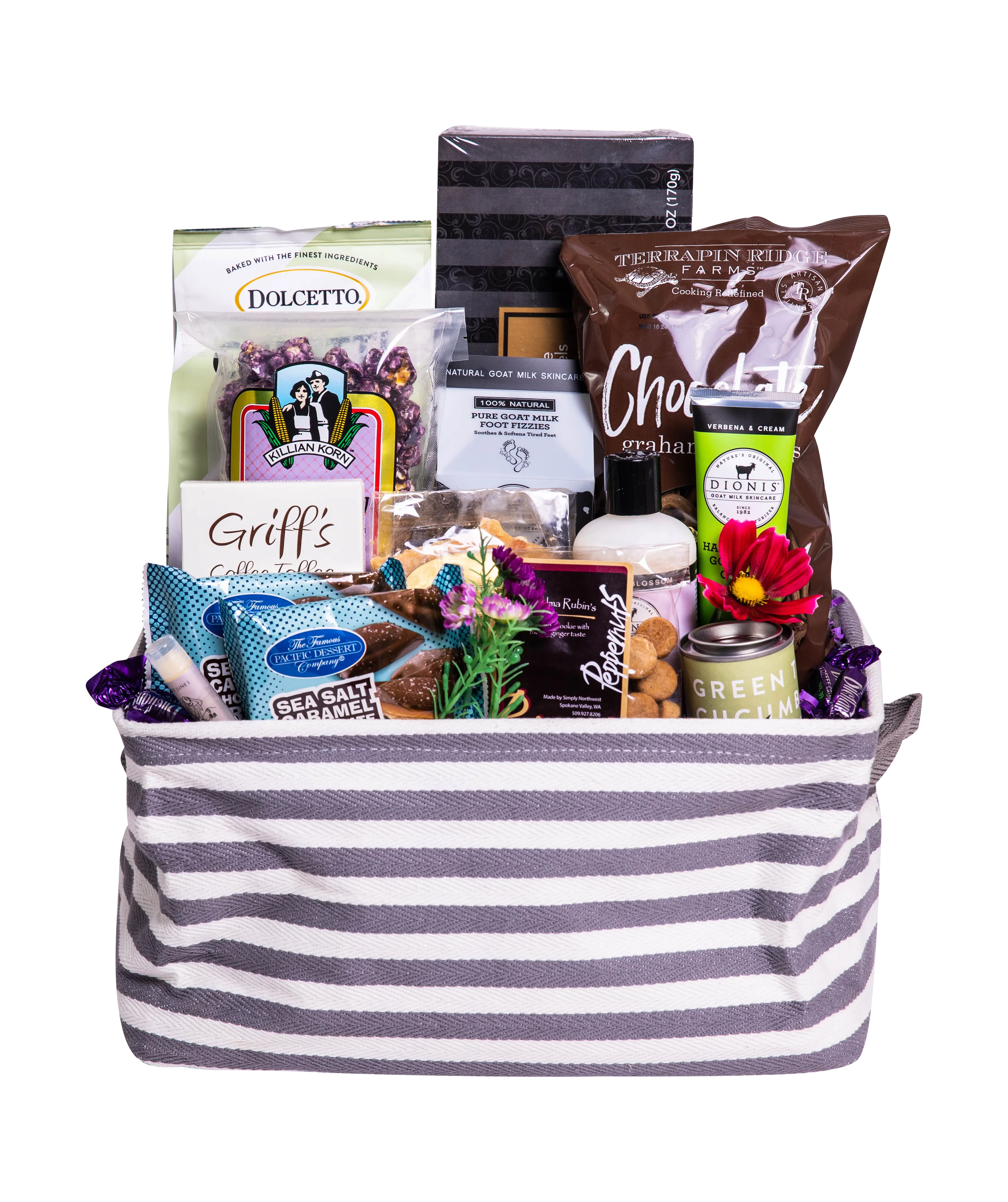 Relax and Renew Gift Basket