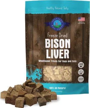 SHEPHERD BOY FARMS Freeze Dried Bison Liver 85g
