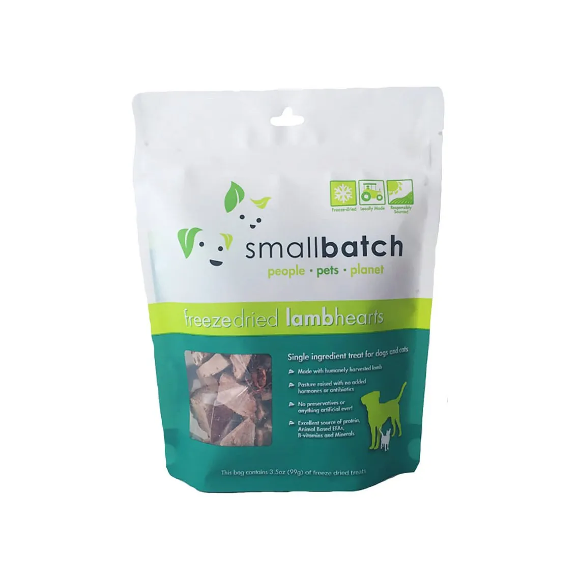 SmallBatch Freeze Dried Heart Treats