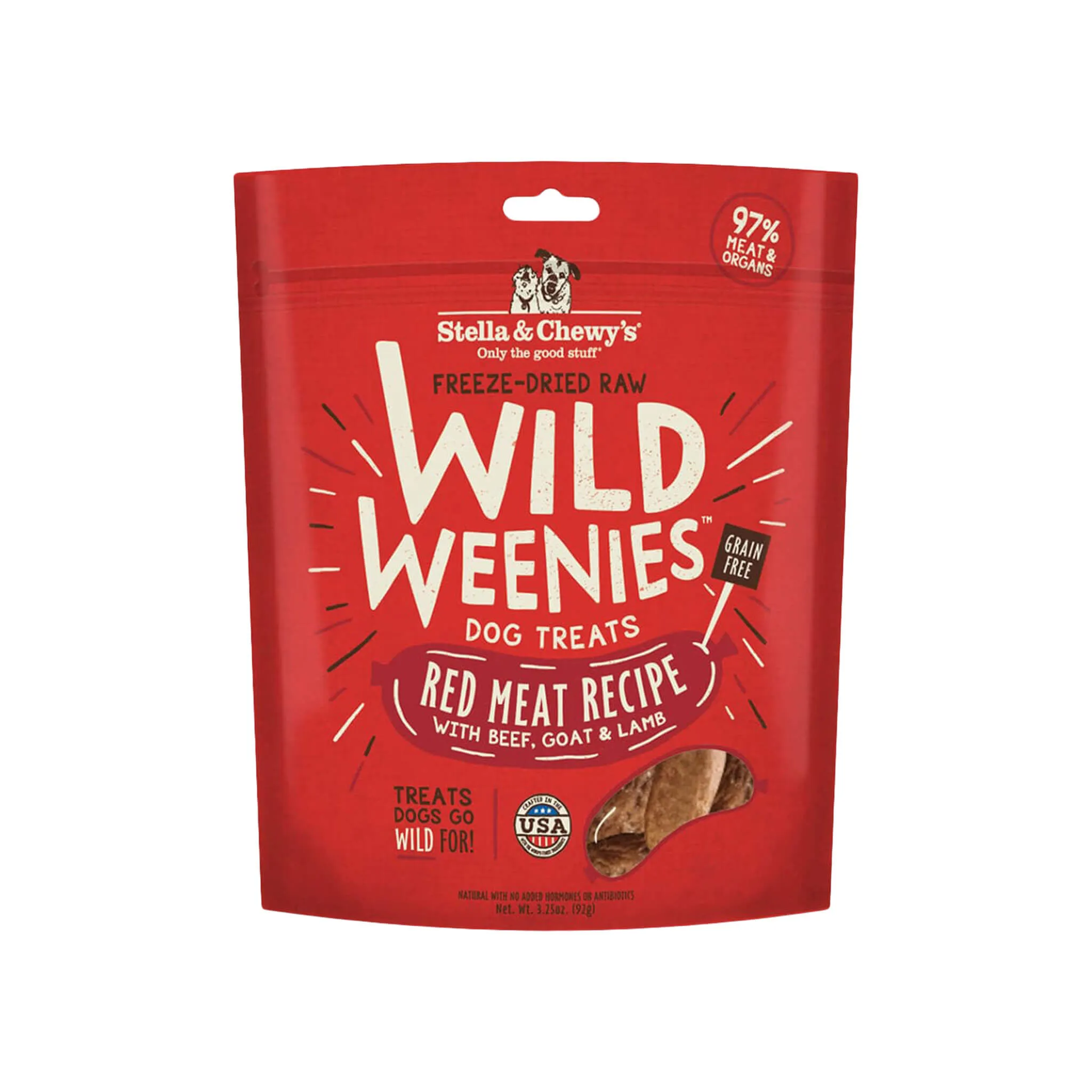Stella & Chewy's Wild Weenies Raw Freeze-Dried Dog Treats