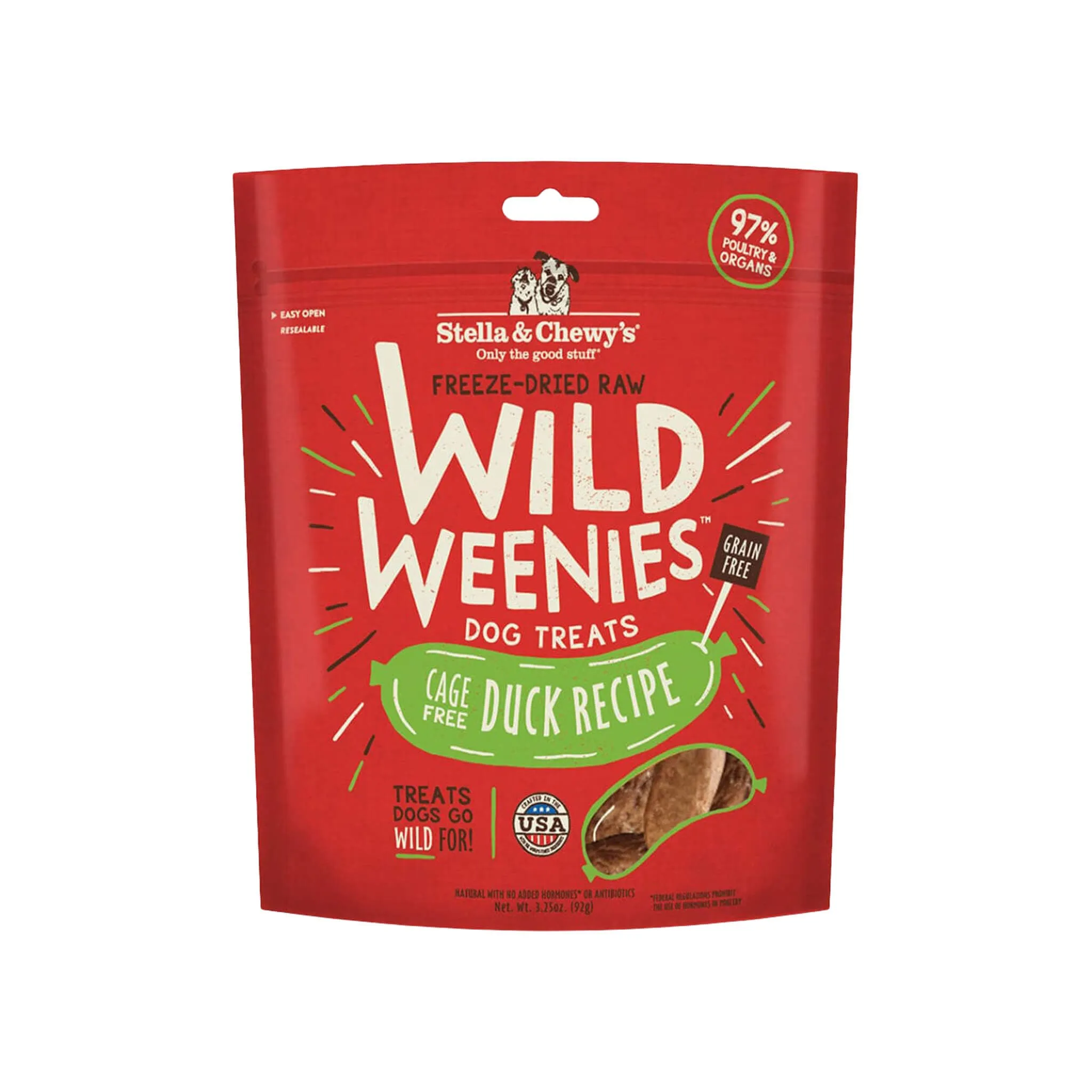 Stella & Chewy's Wild Weenies Raw Freeze-Dried Dog Treats