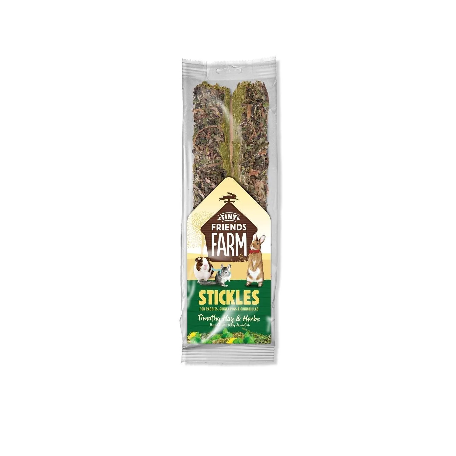 Supreme Tiny Friends Farm Stickles Timothy Hay and Herb Treats 100g^^^
