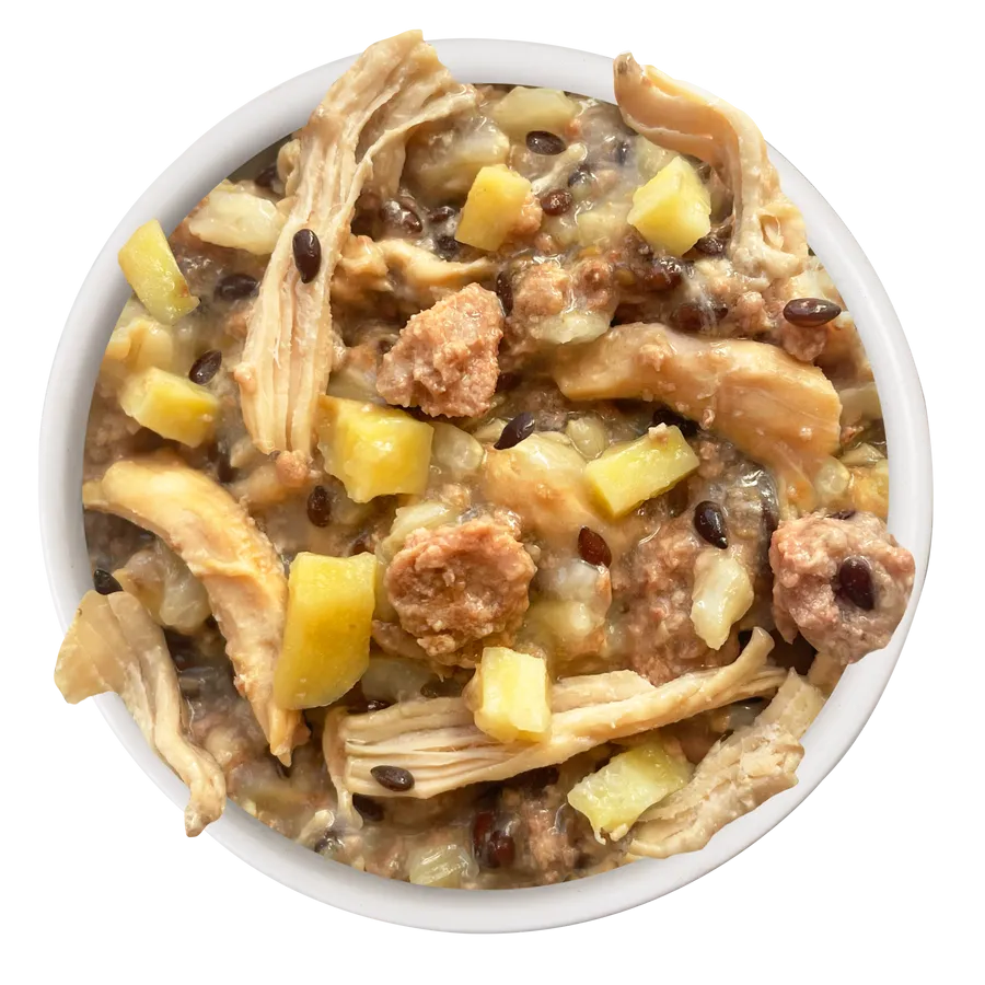 Weruva Awesome Shiny Chicken Breast & Brown Rice Recipe with Flaxseed in Gravy Dog Food