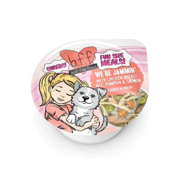 Weruva BFF Fun Size Meals  We Be Jammin' with Chicken Breast, Rice, Pumpkin & Salmon *Clearance*